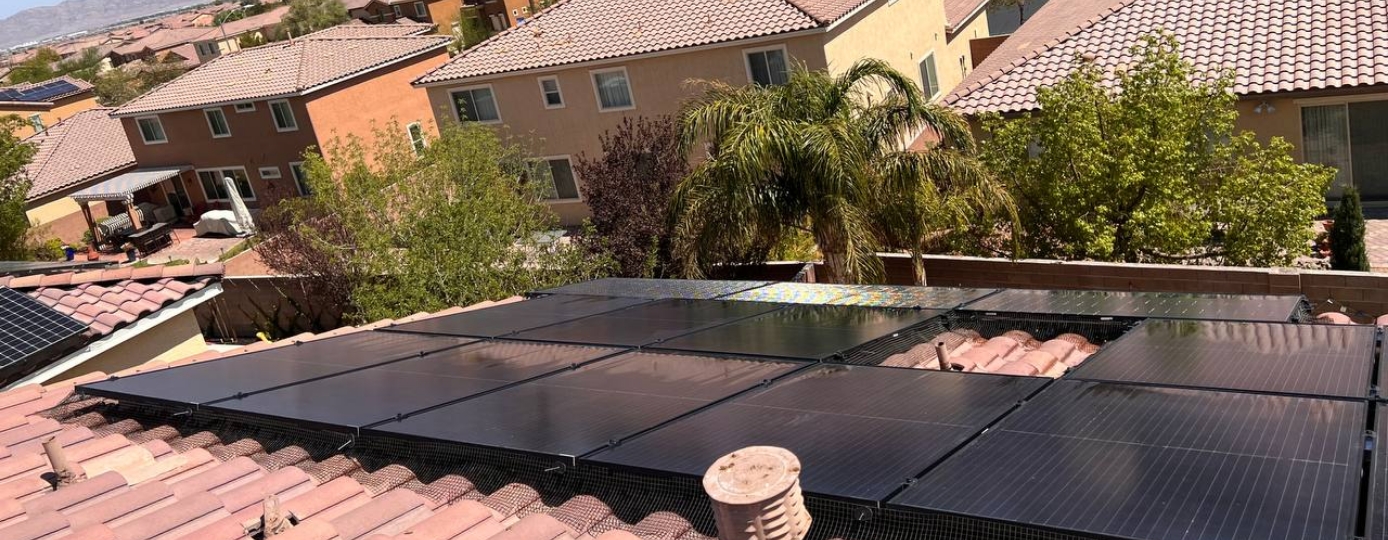 solar panels cleaned
