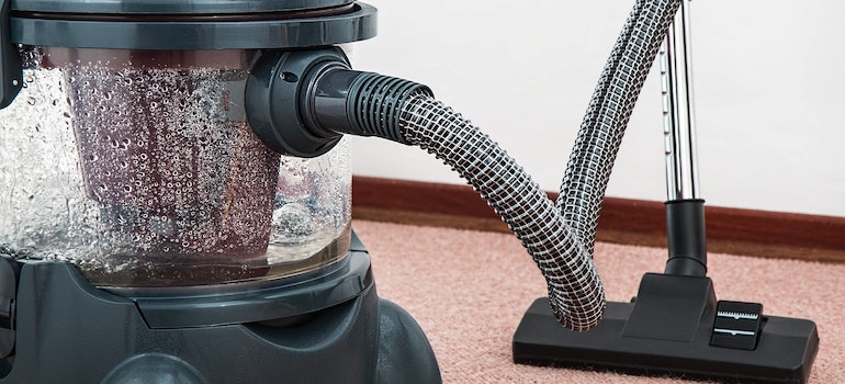 Vacuum as one of mistakes to avoid when cleaning artificial turf